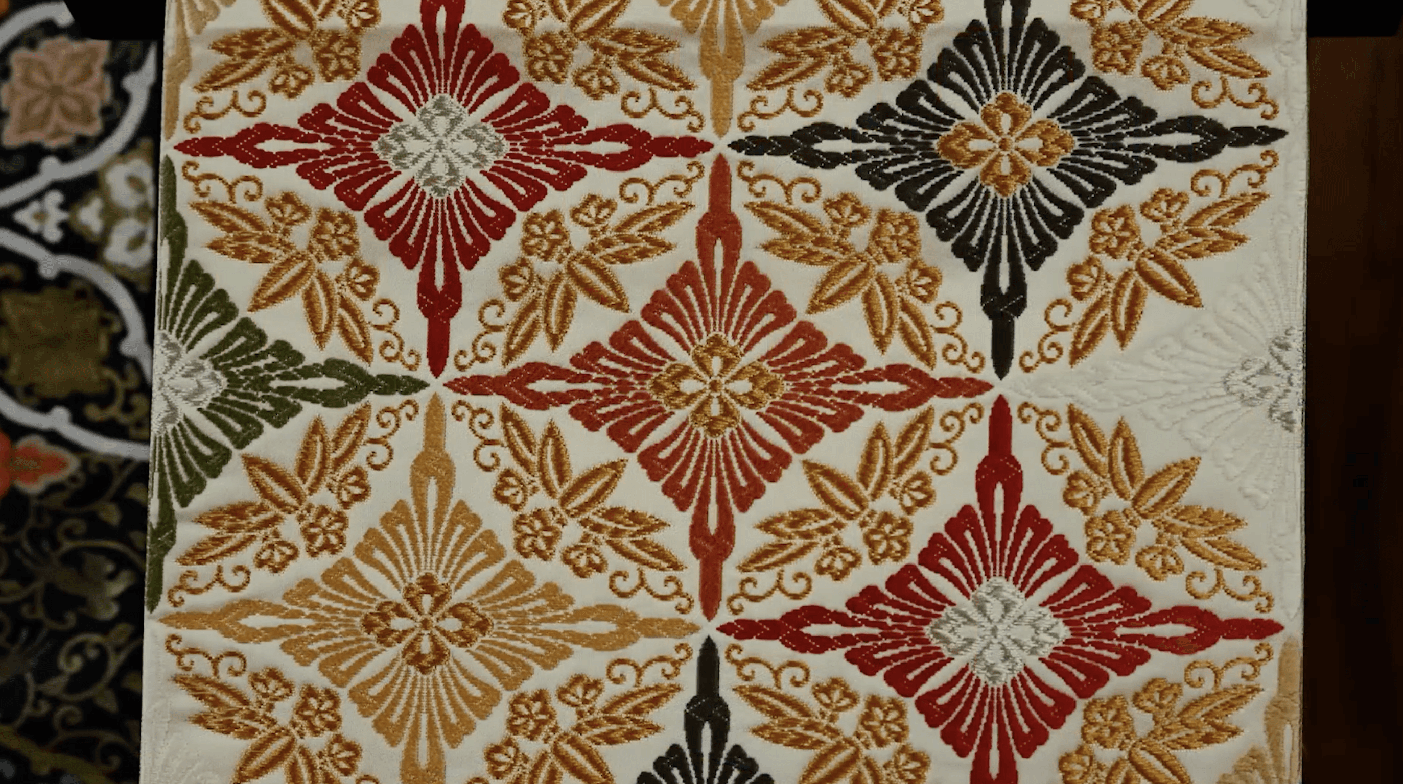 nishijin fabric, silk, japanese fabric, made in japan, kyoto, nishijin
