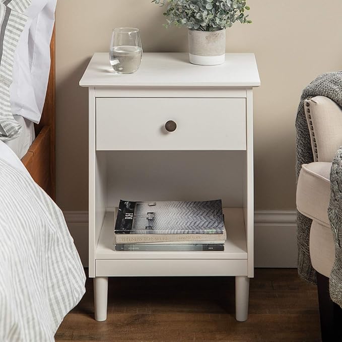 Nightstand with cubby – A stylish and functional furniture piece, perfect for any modern home.