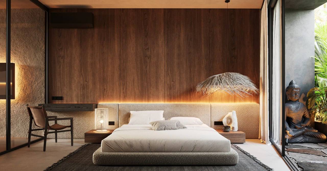 Apartment with private garden and Jungle view in Ubud in Secret by INSHI Panoramic Complex