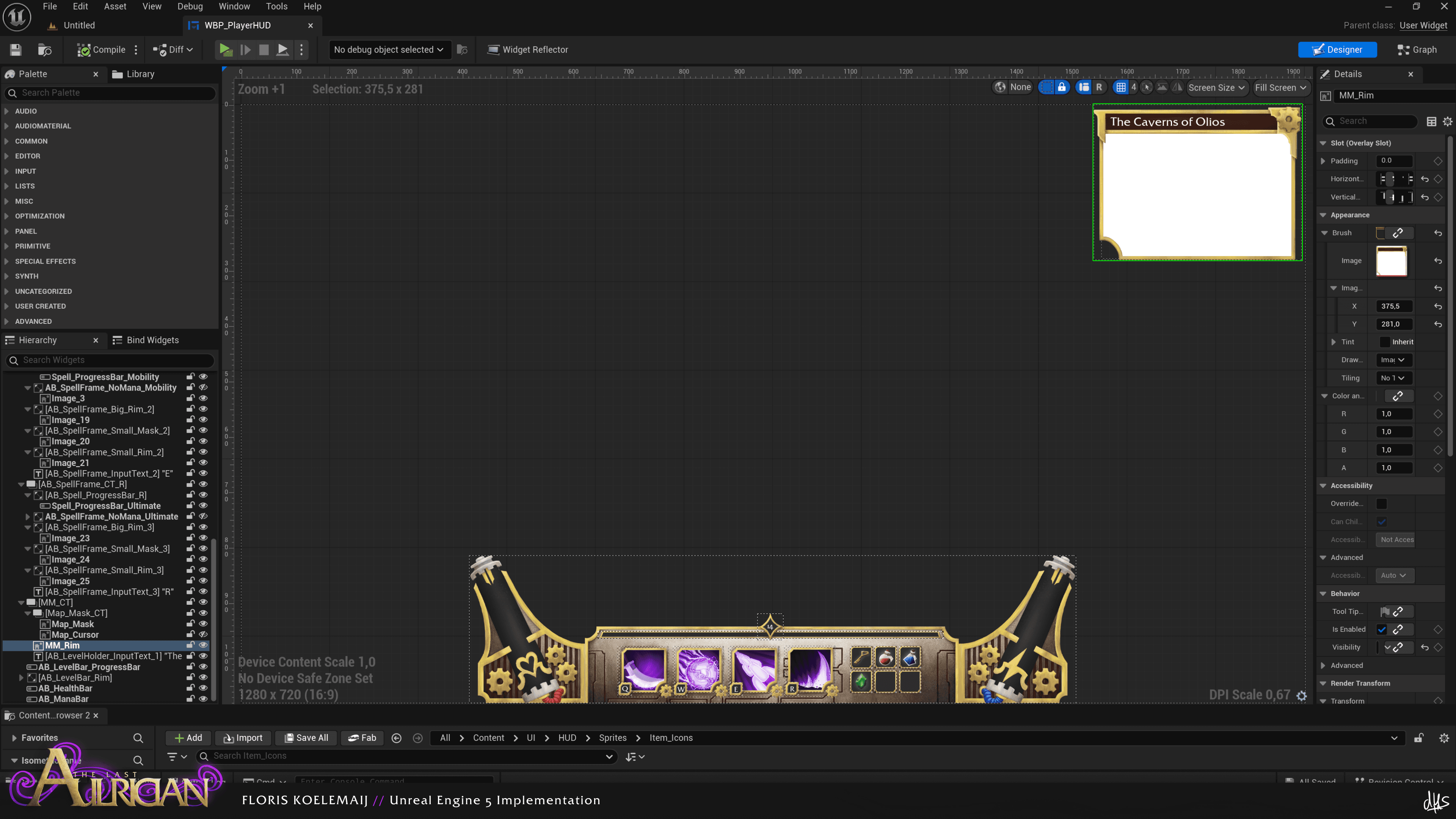 The Last Aulrician Unreal Engine 5 Implementation