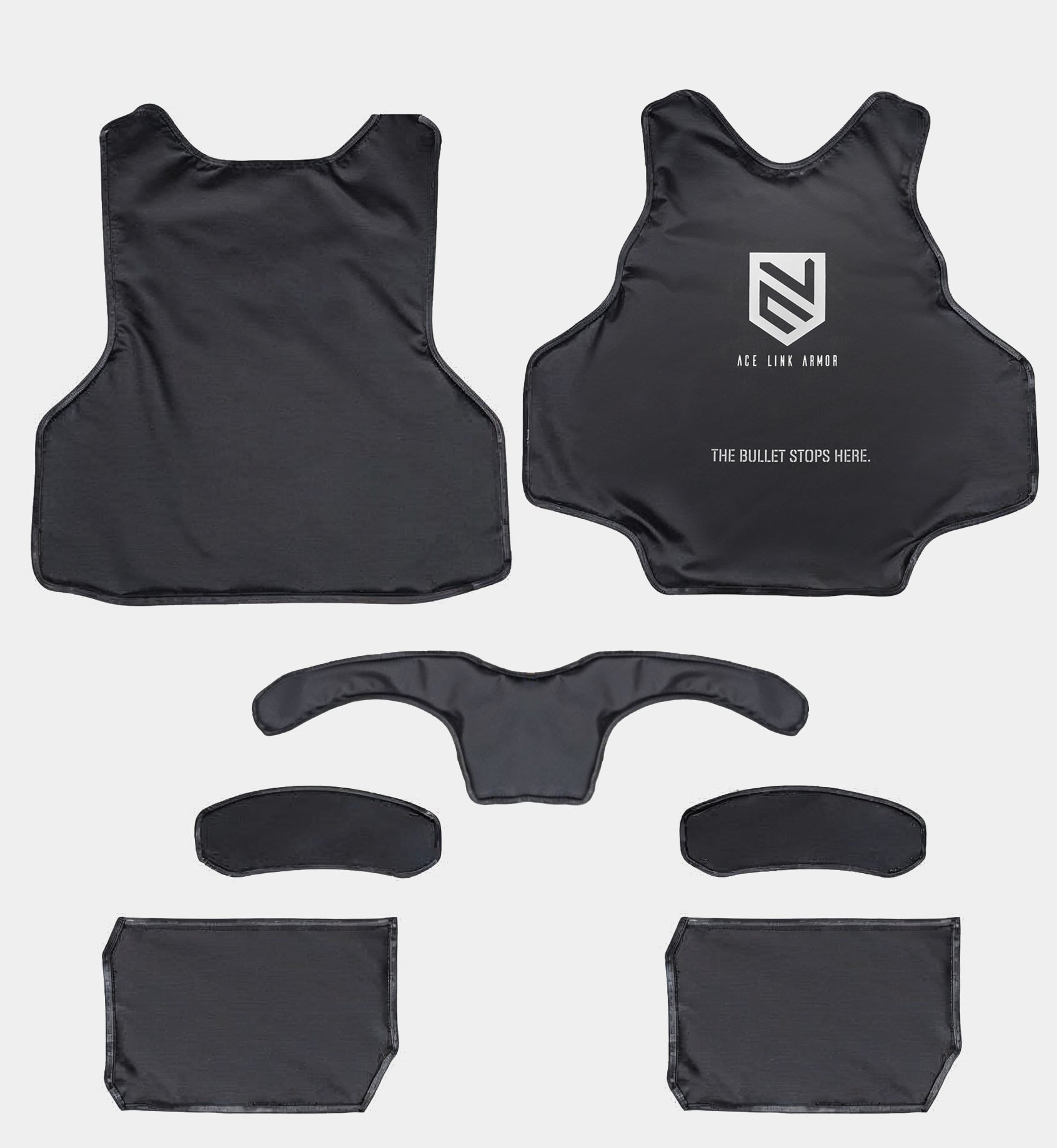 Level IIIA Soft Armor Panel: 8x10 to 10x18 Sizes