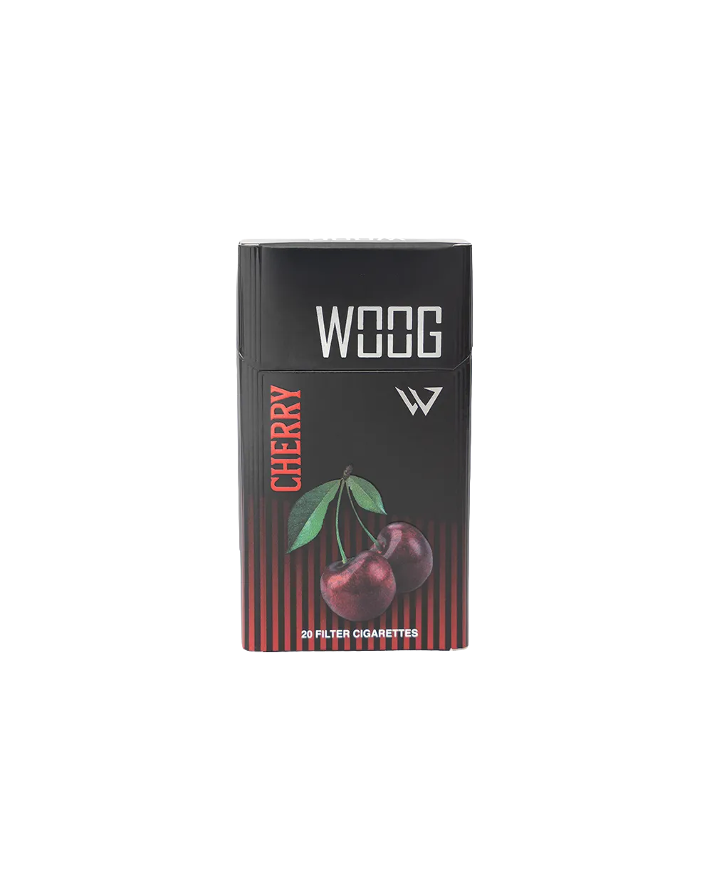 Woog Cherry cigarette pack.