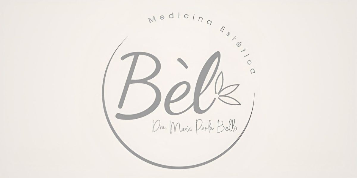 Logo of Bèl Medicina Estética, a Colombian clinic specializing in natural aesthetic treatments and patient-centered care.