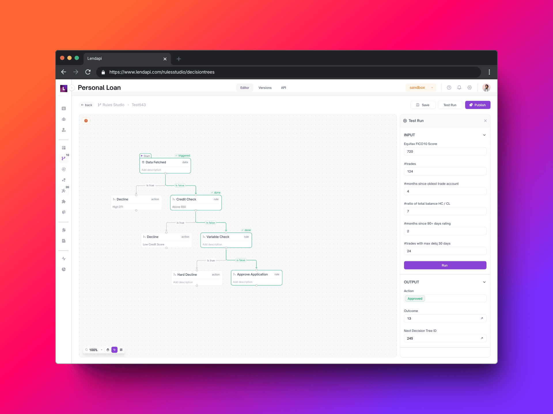 LendAPI Rules and Decisioning Connectivity to Enterrprise Systems - Jan 2025