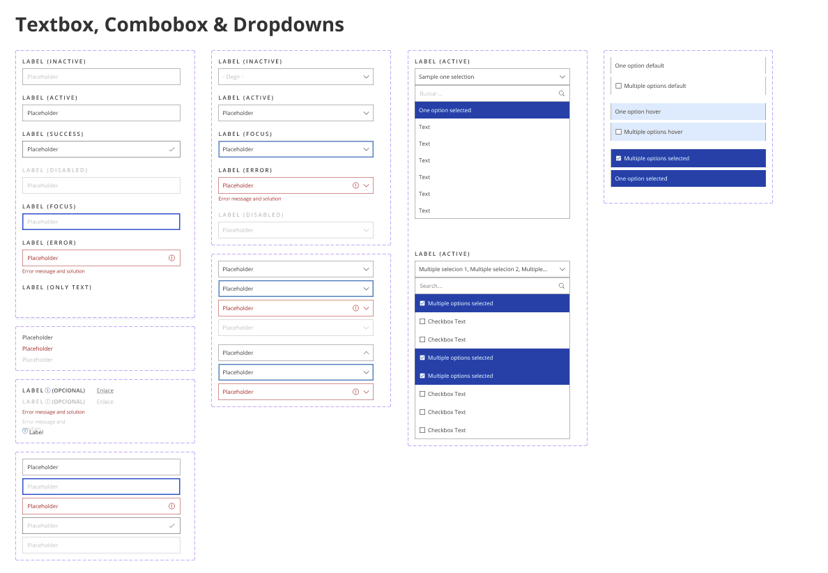 Four Screens of CIRCLEs App