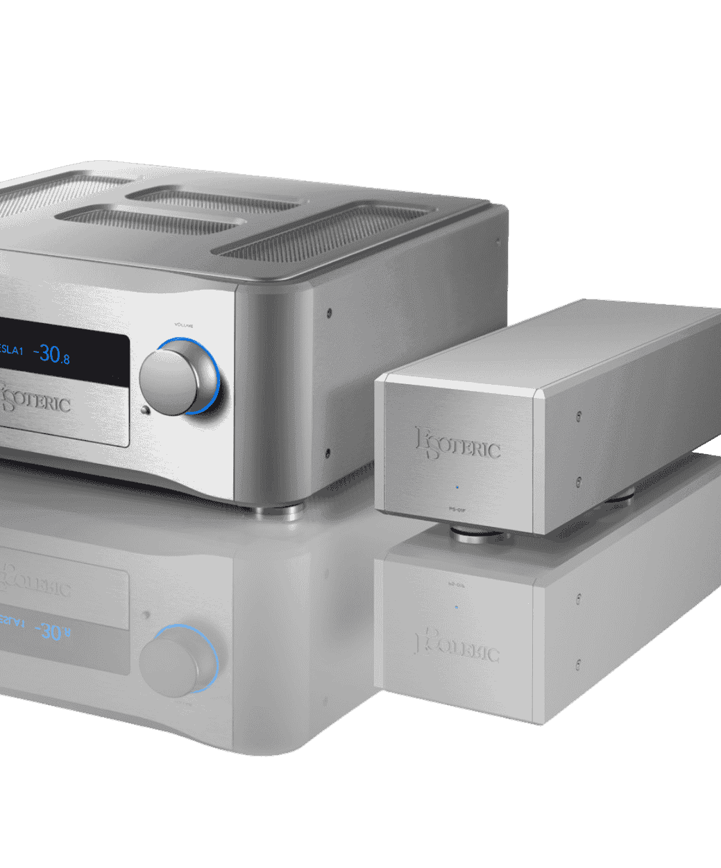 Esoteric - PS-01 - groupe photo avec esoteric F02- LE STUDIO HIFI