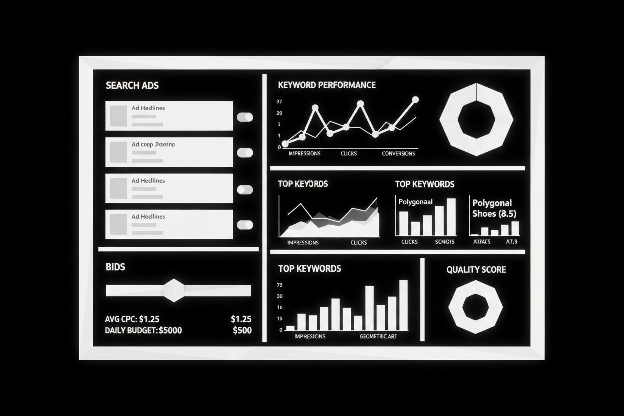 Search engine marketing dashboard