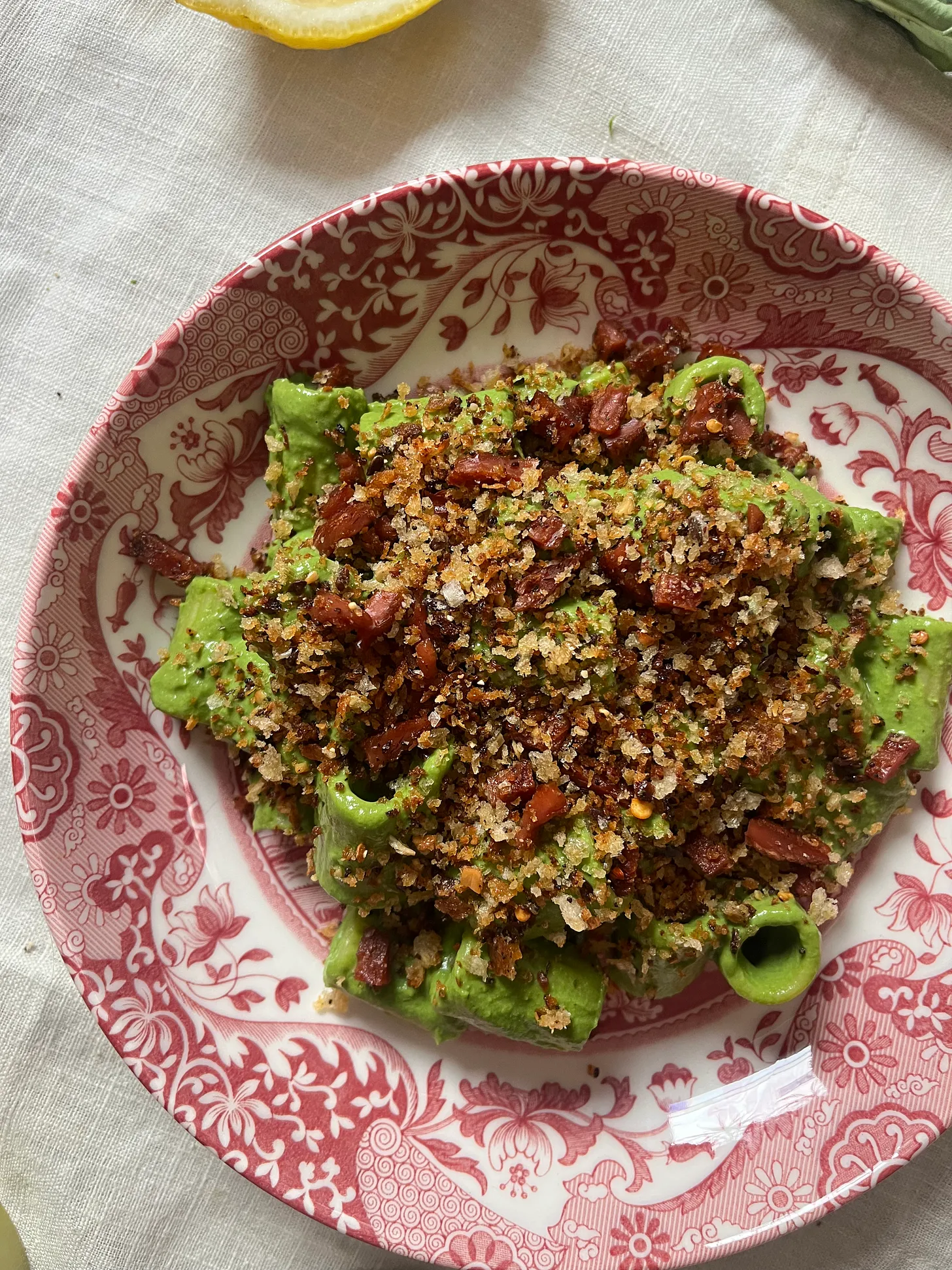 Plant-Powered Protein #1: Glorious Green Pasta