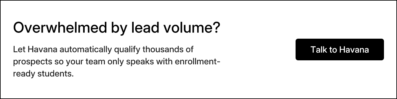 Overwhelmed by lead volume?