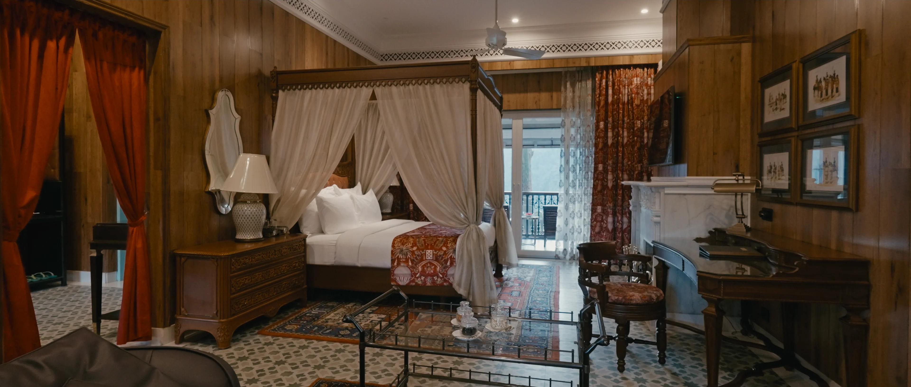 Film still from Mayfair Jungpana, Darjeeling — brand film by Tushar Rajpurohit