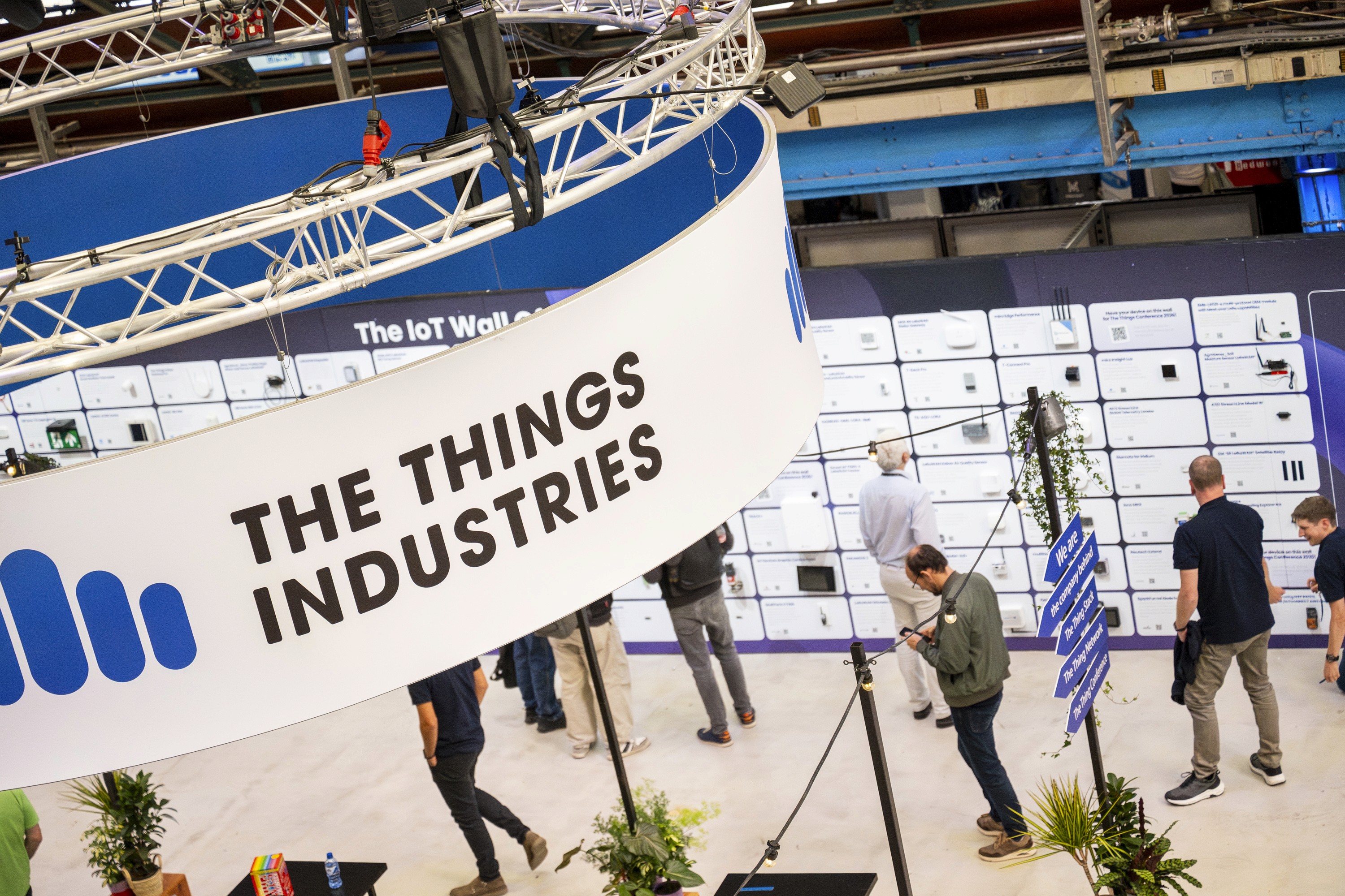 The Things Industries booth at The Things Conference