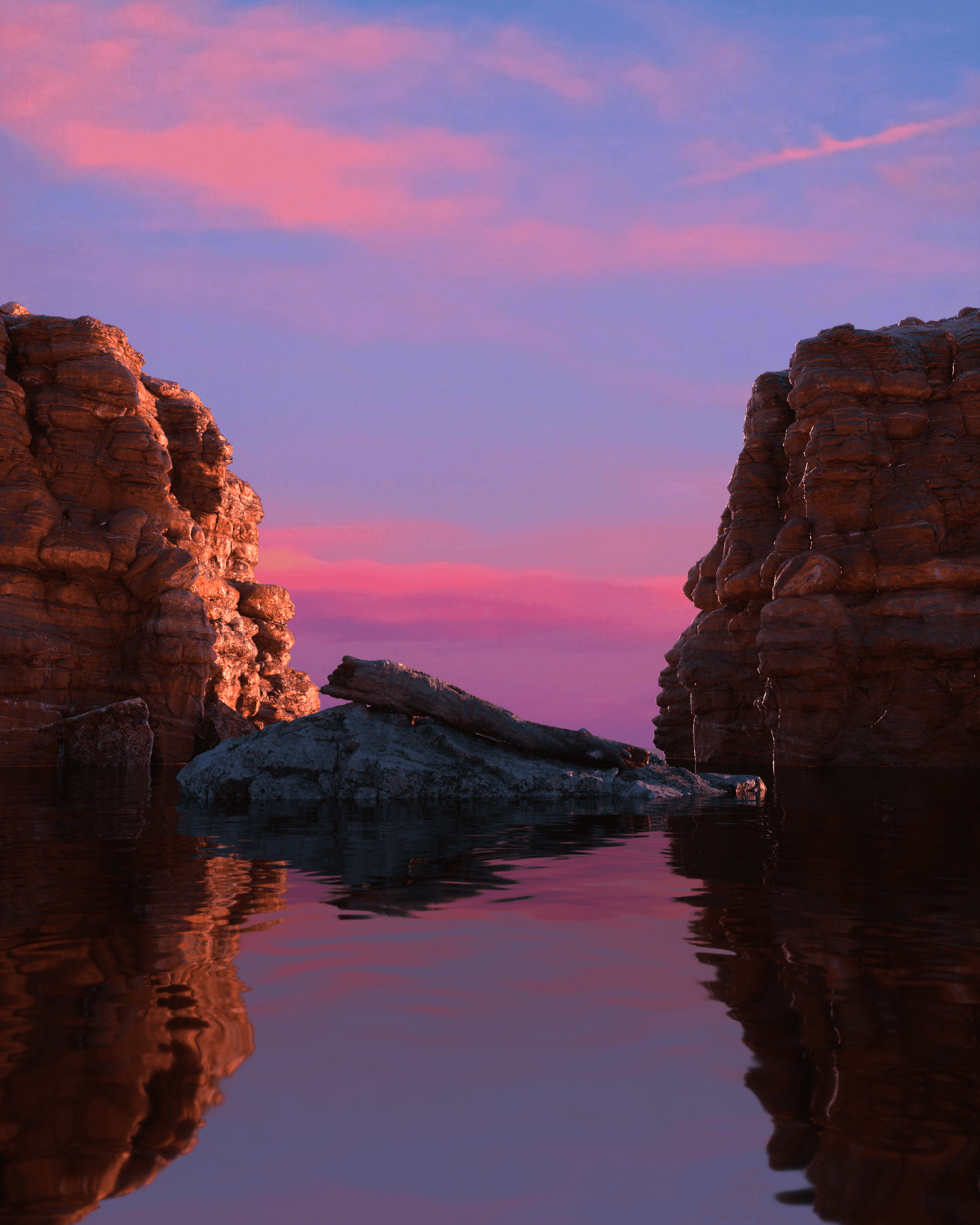 Close-up portrait of a woman in black sunglasses in sharp focus with a blurred male figure behind her