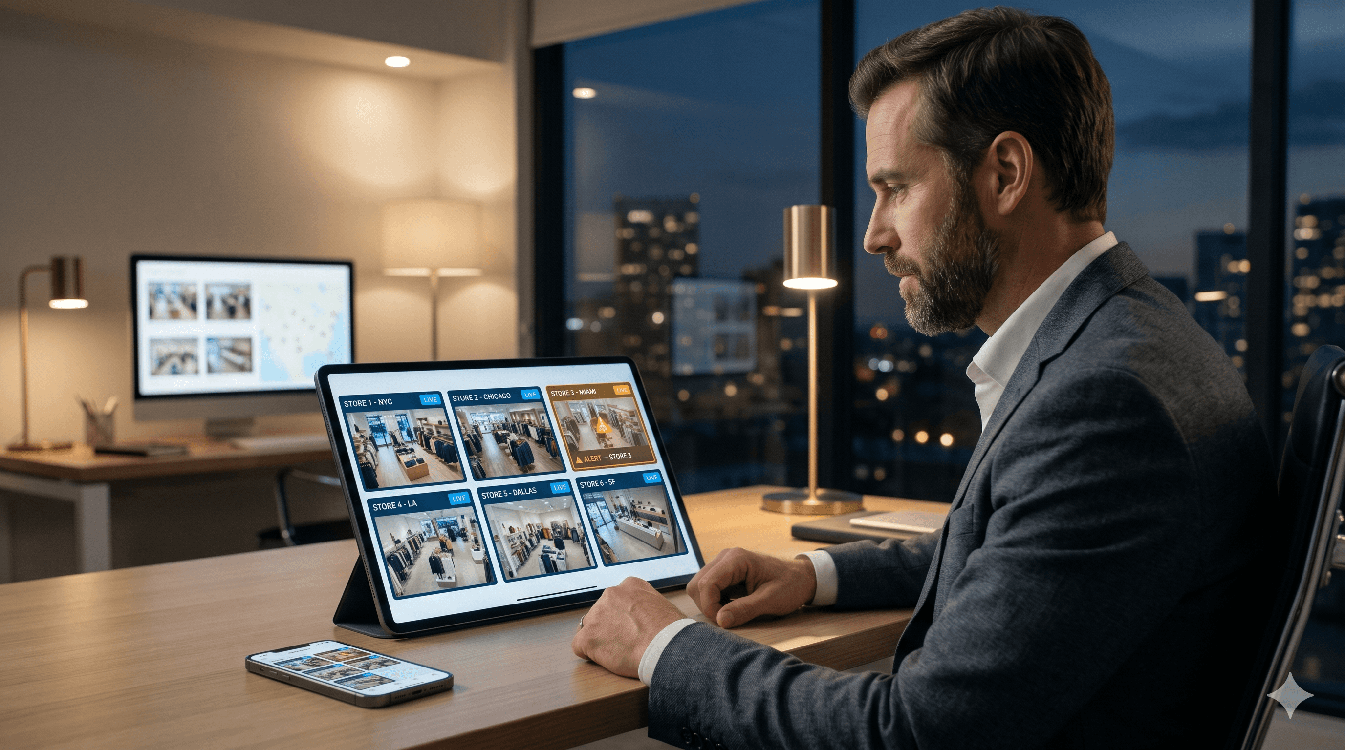 Remote Surveillance for Multi-Location Retail Businesses