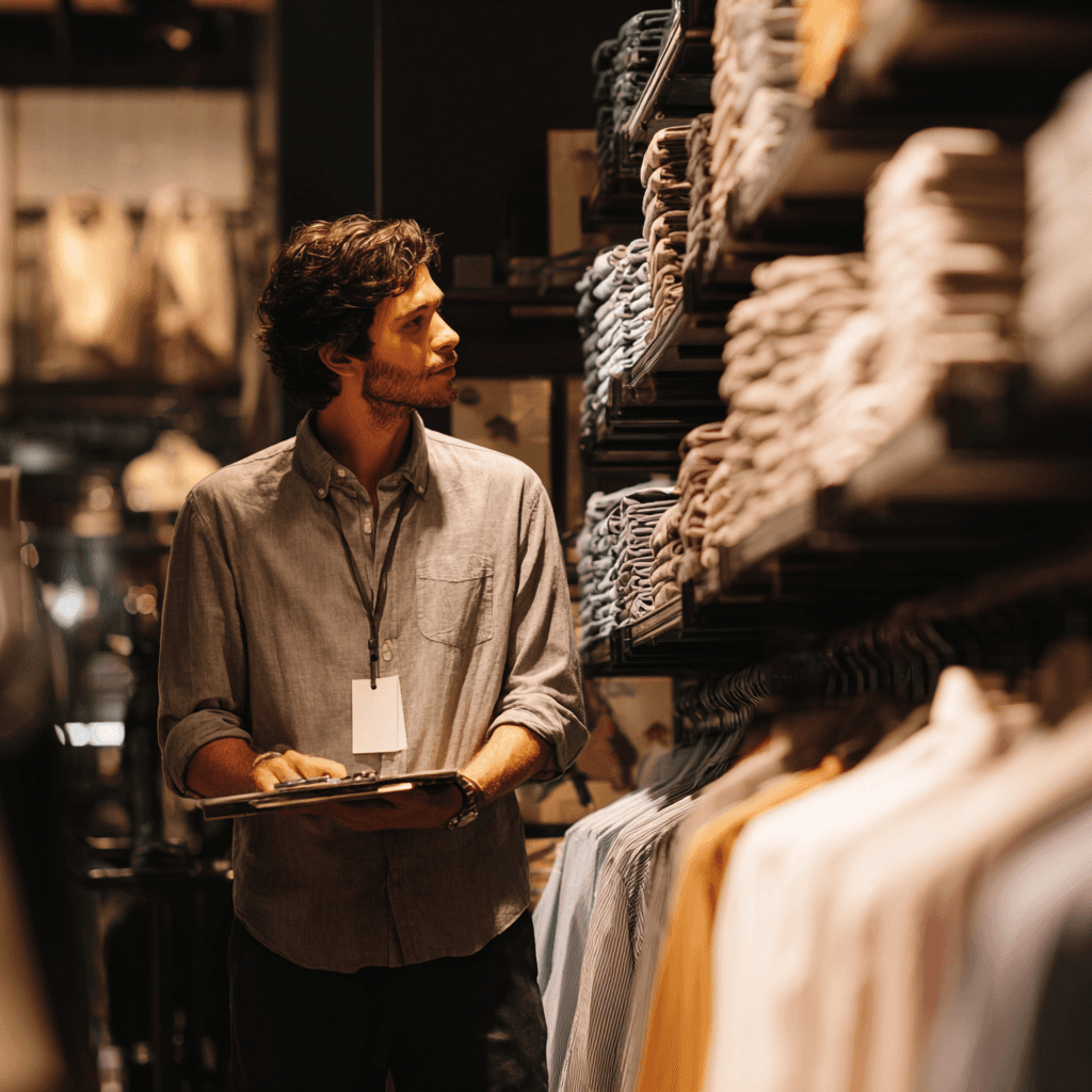 Woman looking at camera