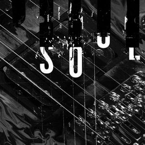 Modern kitchen with island and three stools