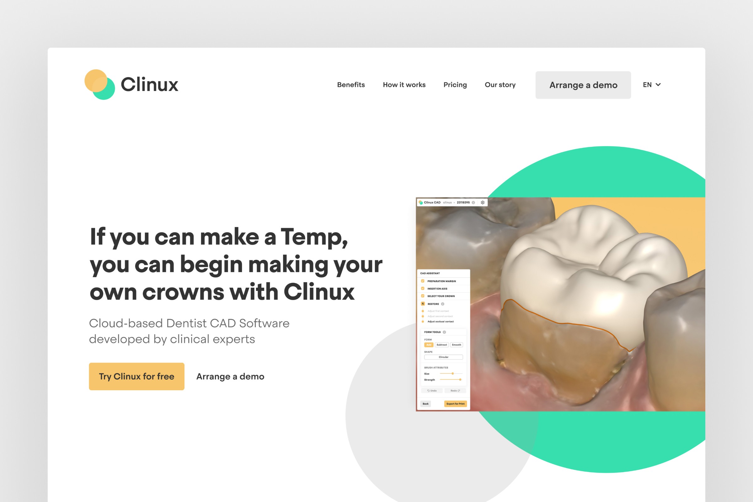 App Screen with open sidebar