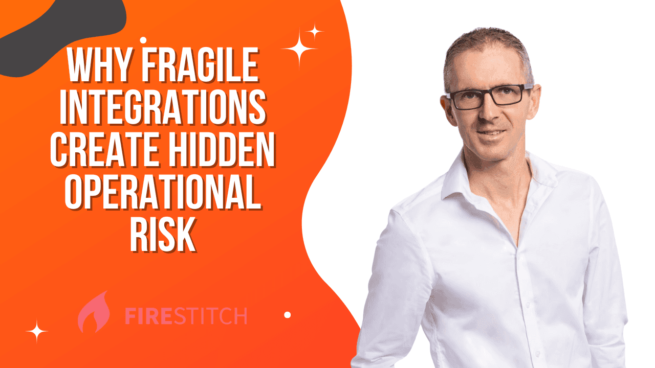 Brittle system integrations illustrating fragile API connections and silent integration failures