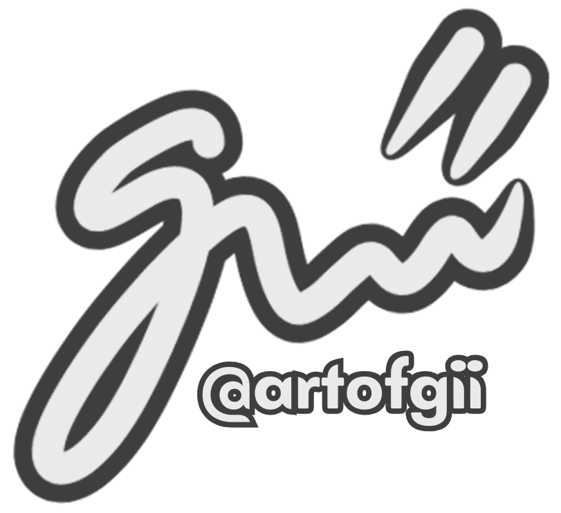 A vector image of a sun shaped graphic