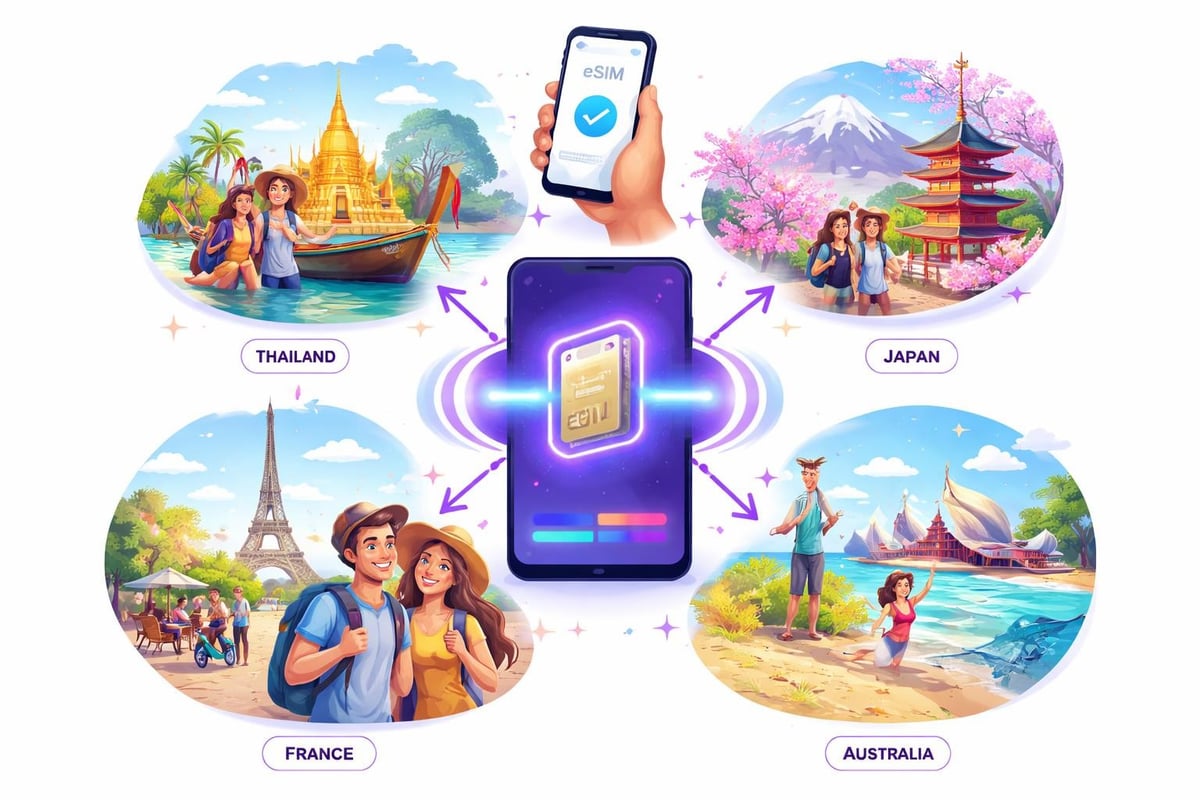 Global eSIM workflow