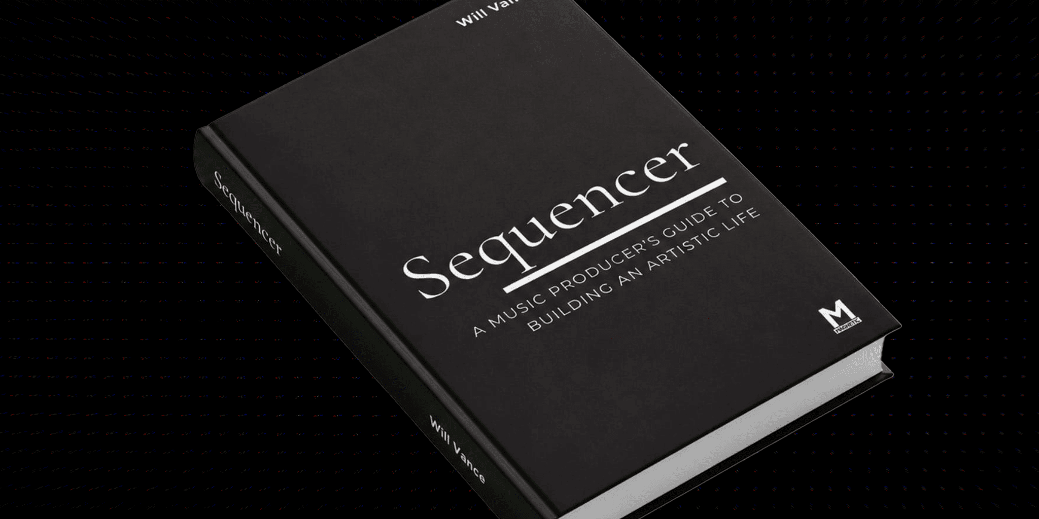 Sequencer book cover by music producer and Magnetic Magazine Managing Editor Will Vance.