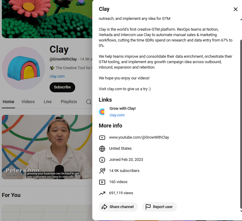 Marketing Spotlight: Clay Marketing Strategy Social Media Strategy