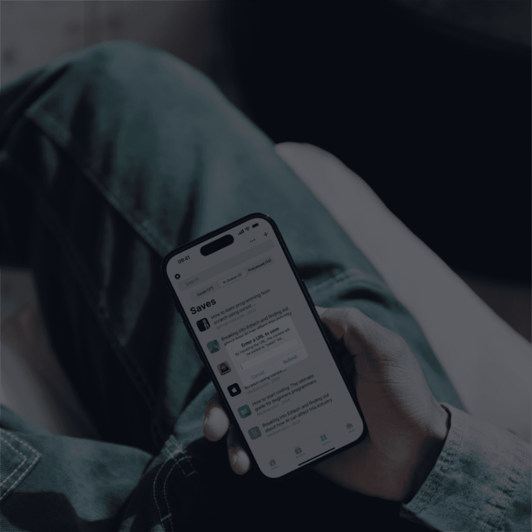Turn saved content into actionable insights
