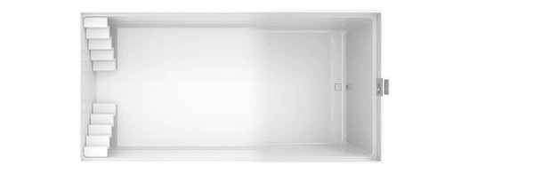 Floor plan Classic Bari 700/370 – Top view