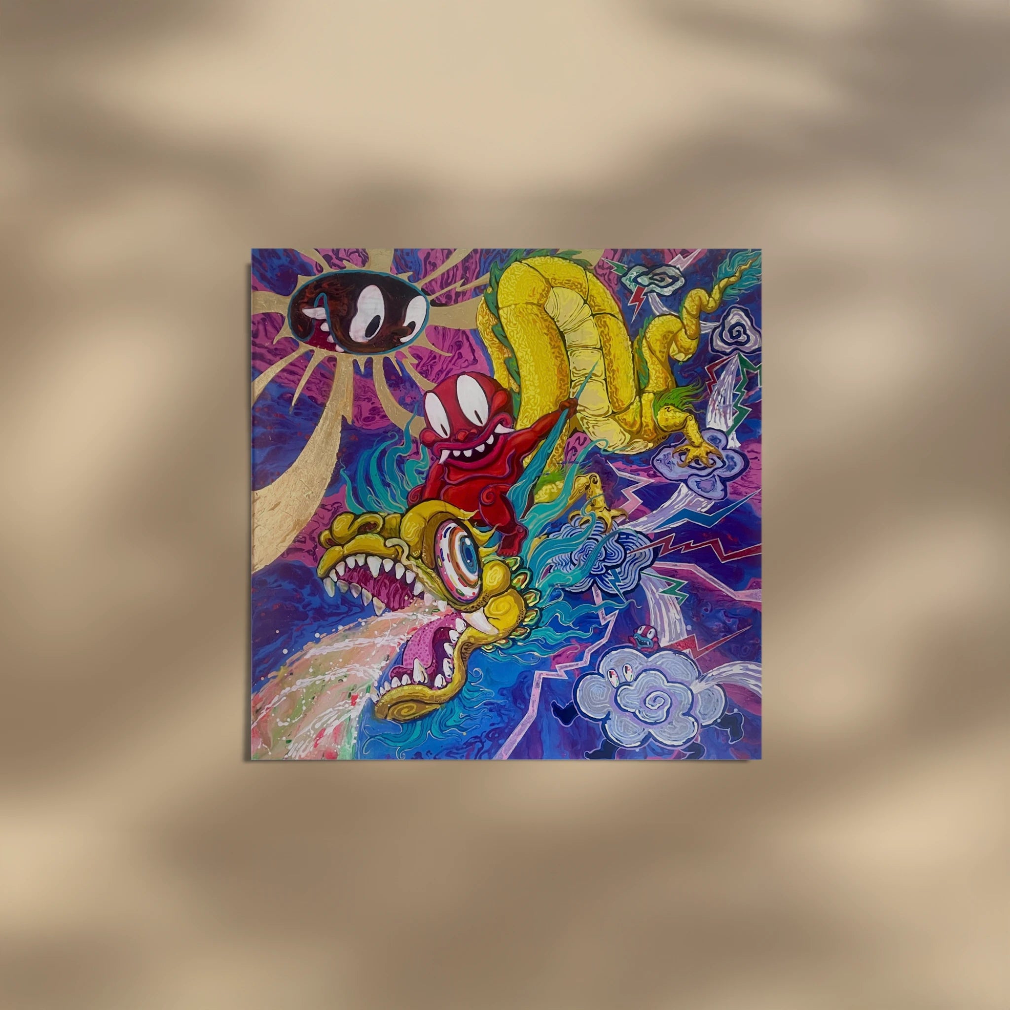 premium art poster and canvas prints, with originals available, from QART , of the artwork " Untitled "