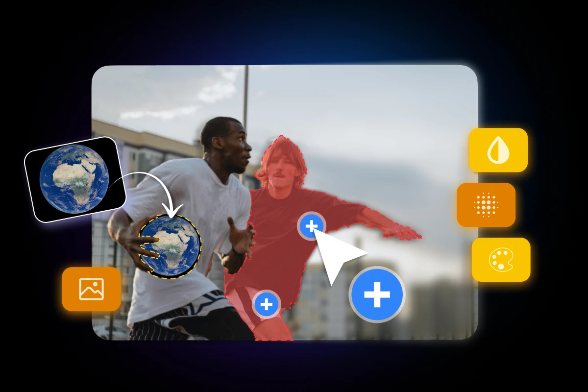 blur face with Nero Ai