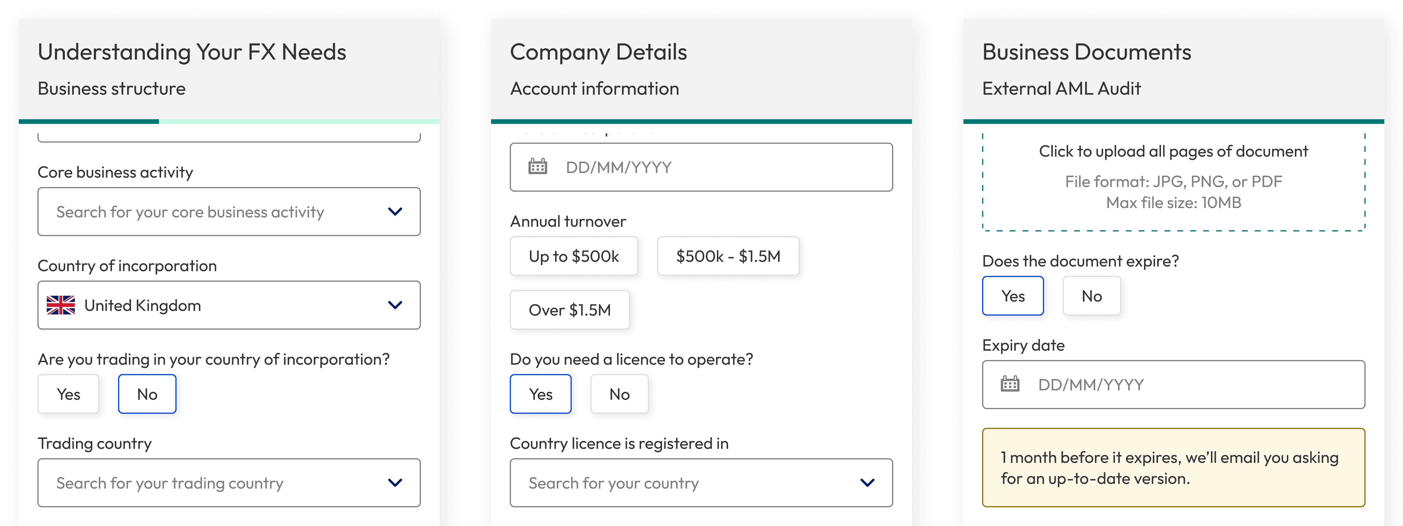 High fidelity designs based on user feedback.