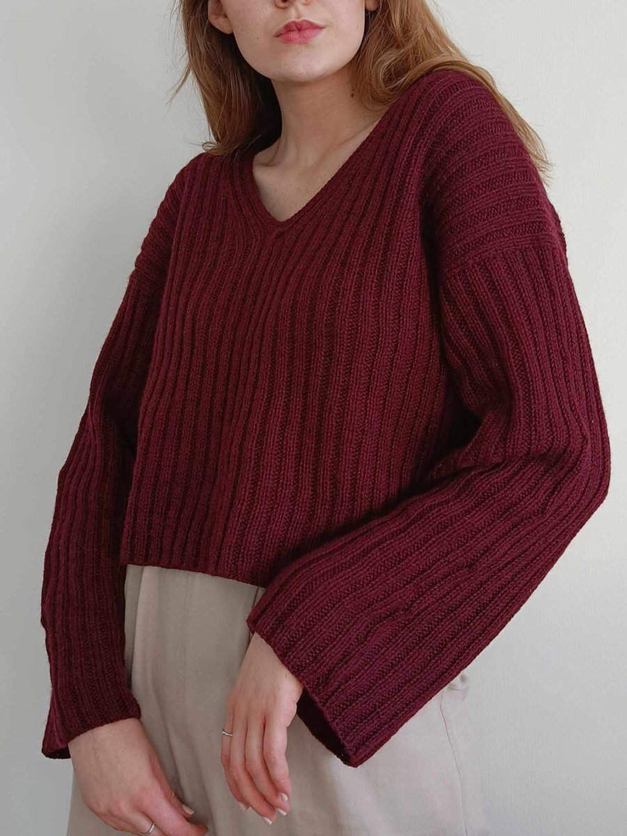 Dusk Sweater knitting pattern by Garn og Slikt