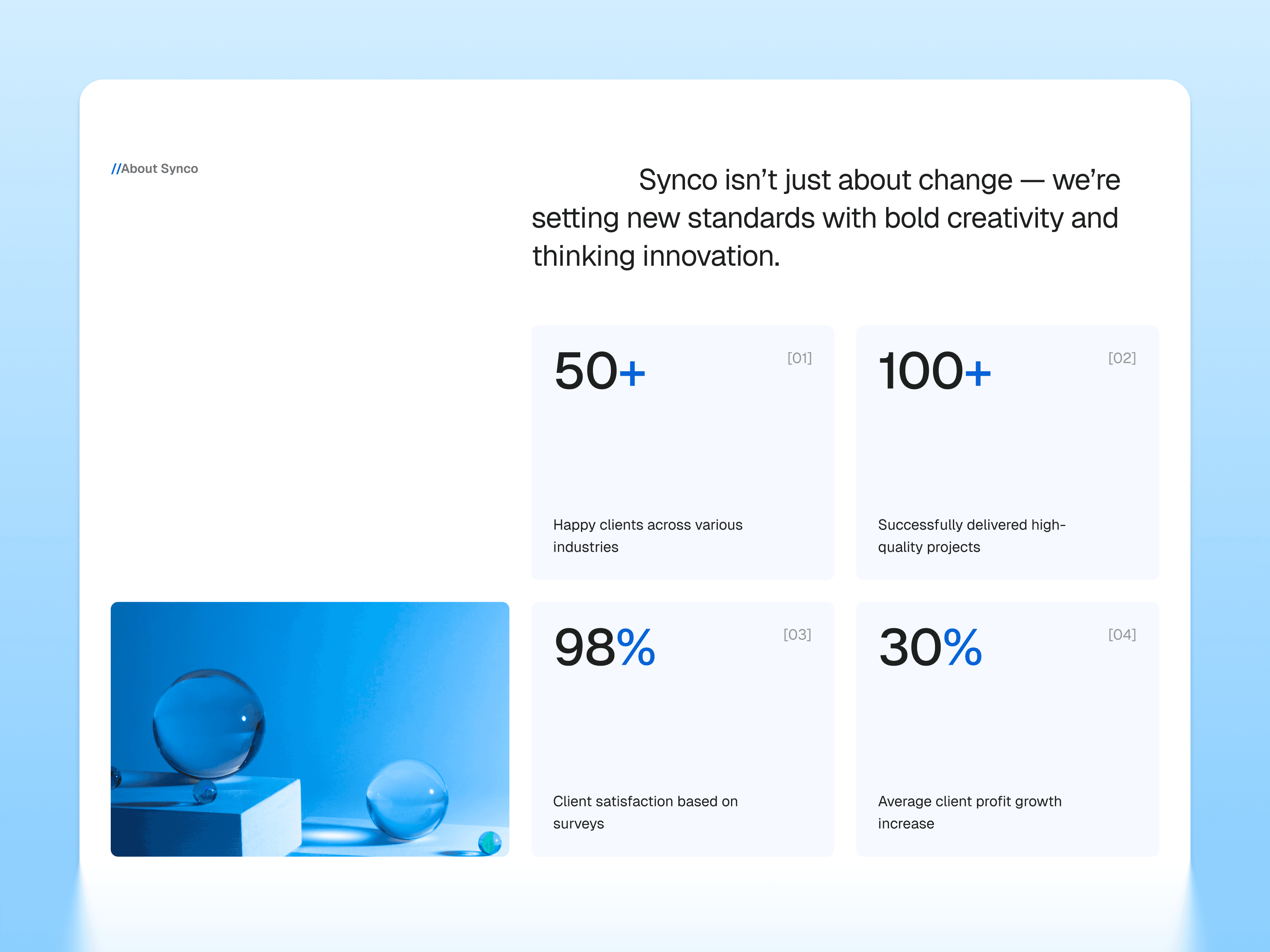 framer creative agency template