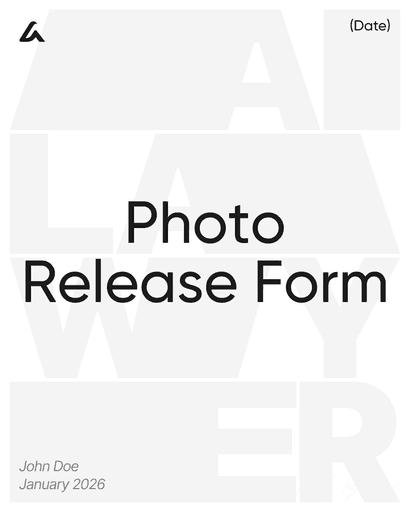 Photo Release Form