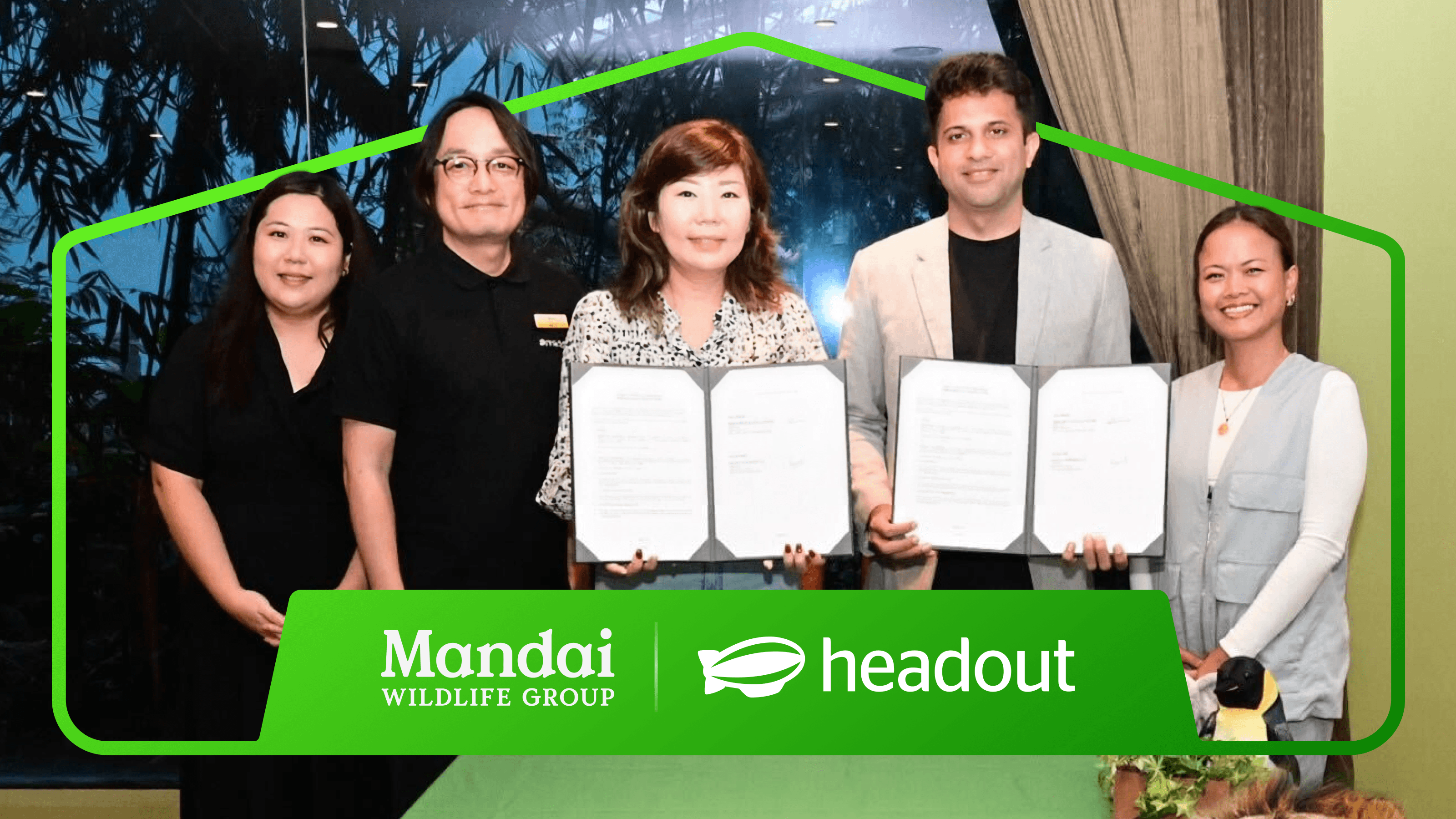 Headout and Mandai Wildlife Group sign Memorandum of Understanding to drive international visitorship to Singapore’s wildlife parks