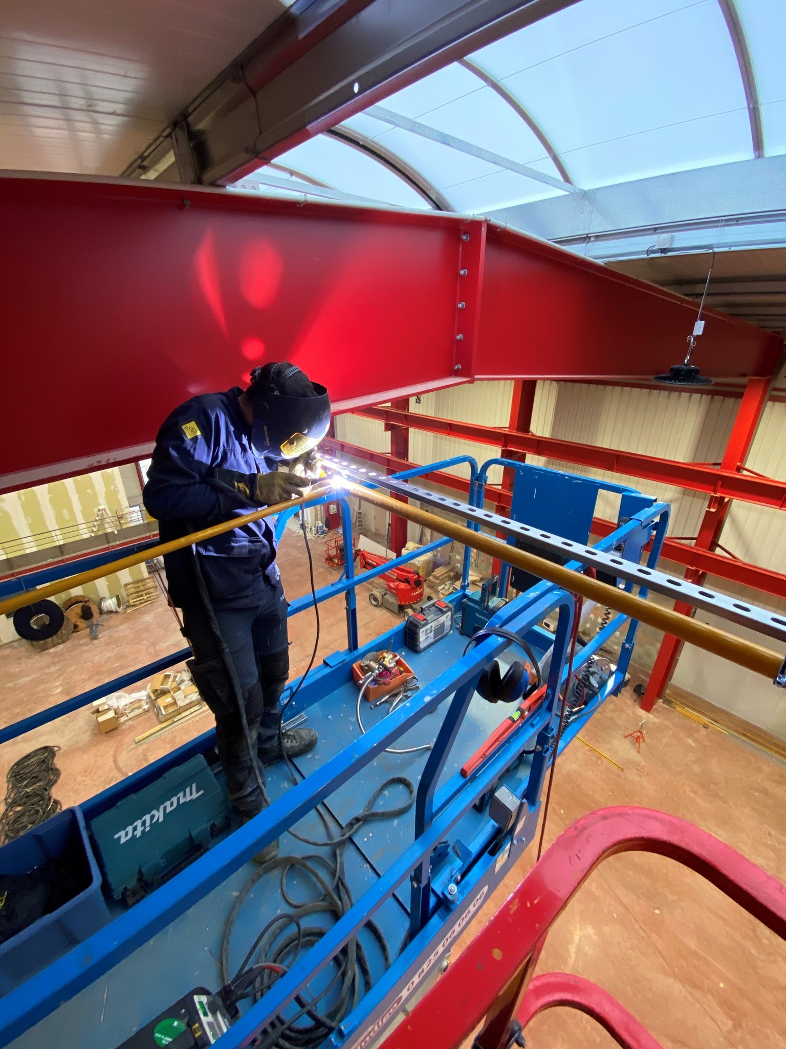 Chaudière gaz installée dans un local technique