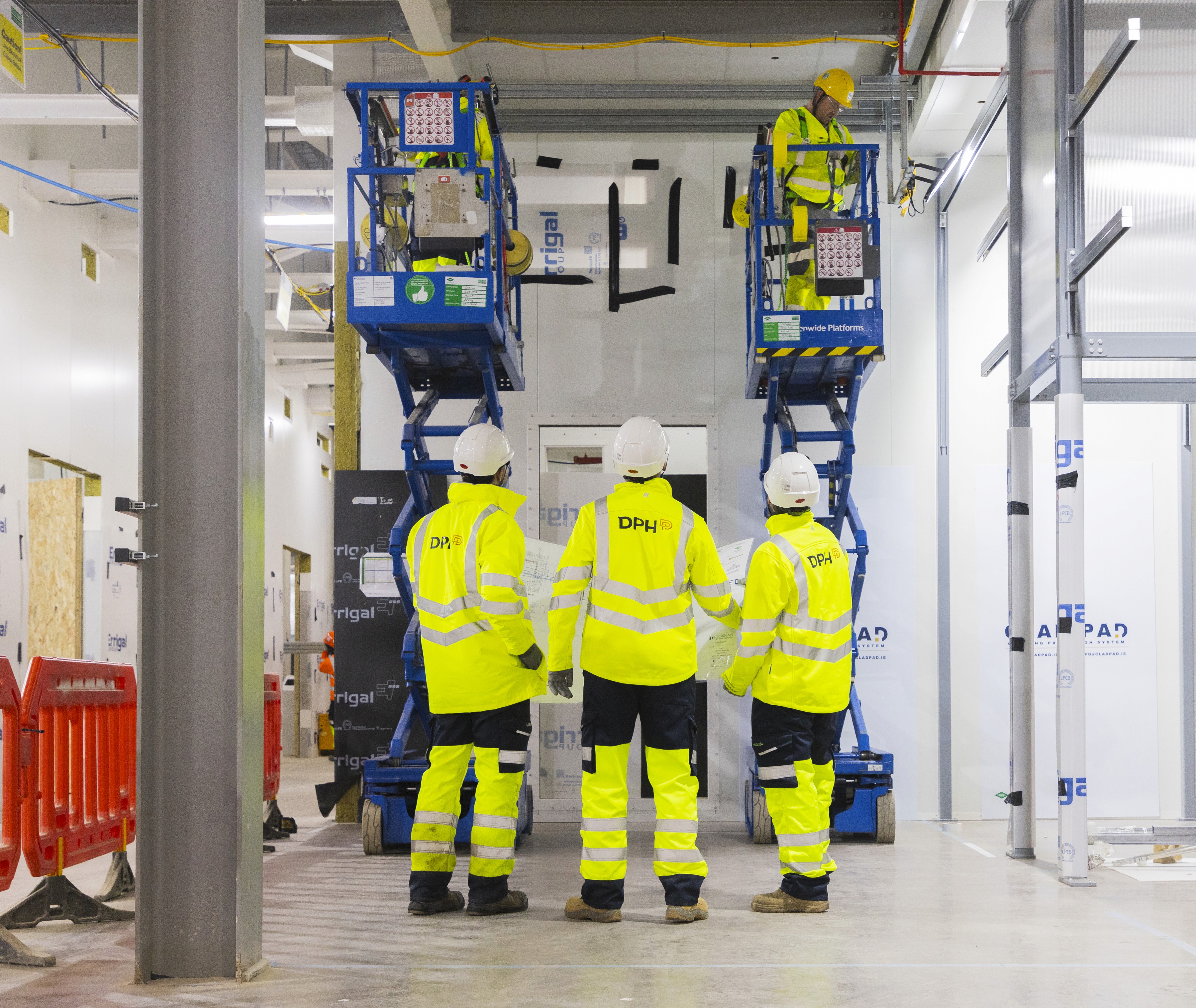 A Data centre electrical installation carried out by DPH