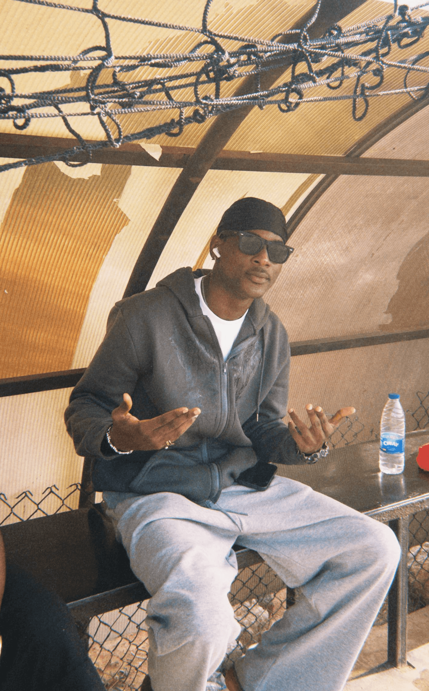 Portrait of portfolio creator – front view