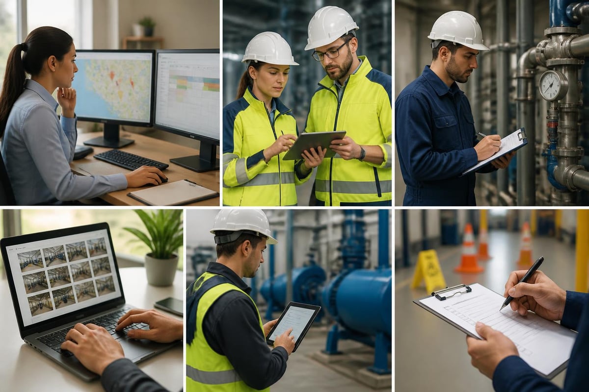Inspection scheduling workflow