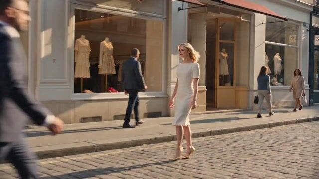 Elegant British Female Character Portrait