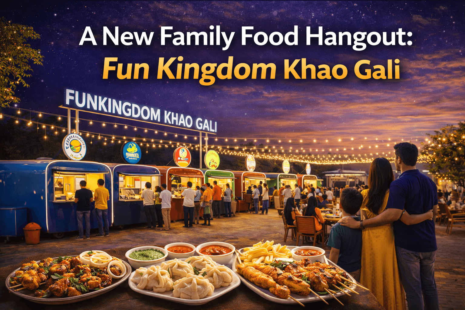 A New Family Food Hangout: Fun Kingdom Khao Gali
