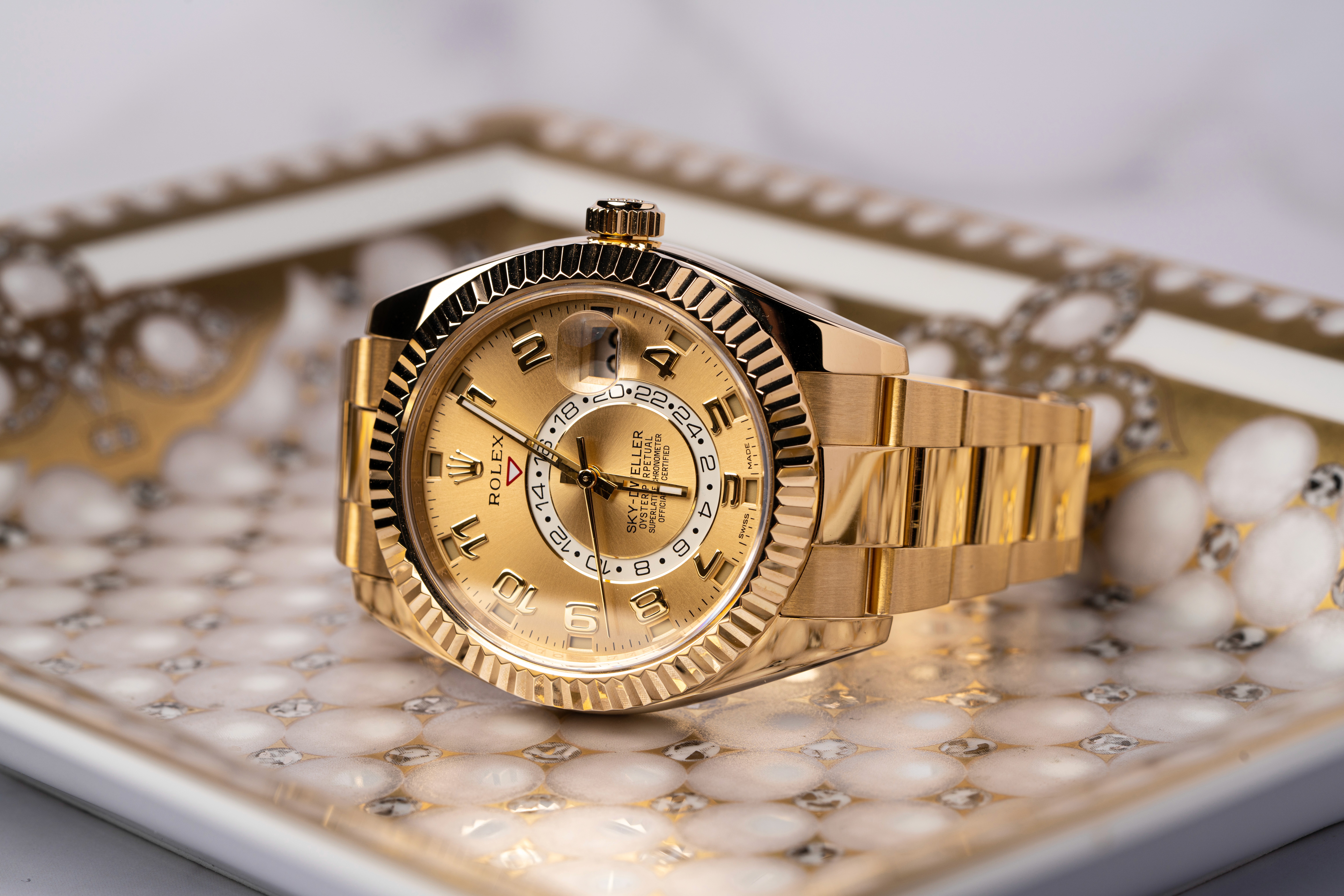 Yellow Gold Rolex Sky-Dweller