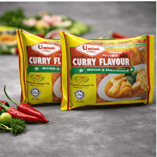 Umimi Instant Noodle Curry Flavour