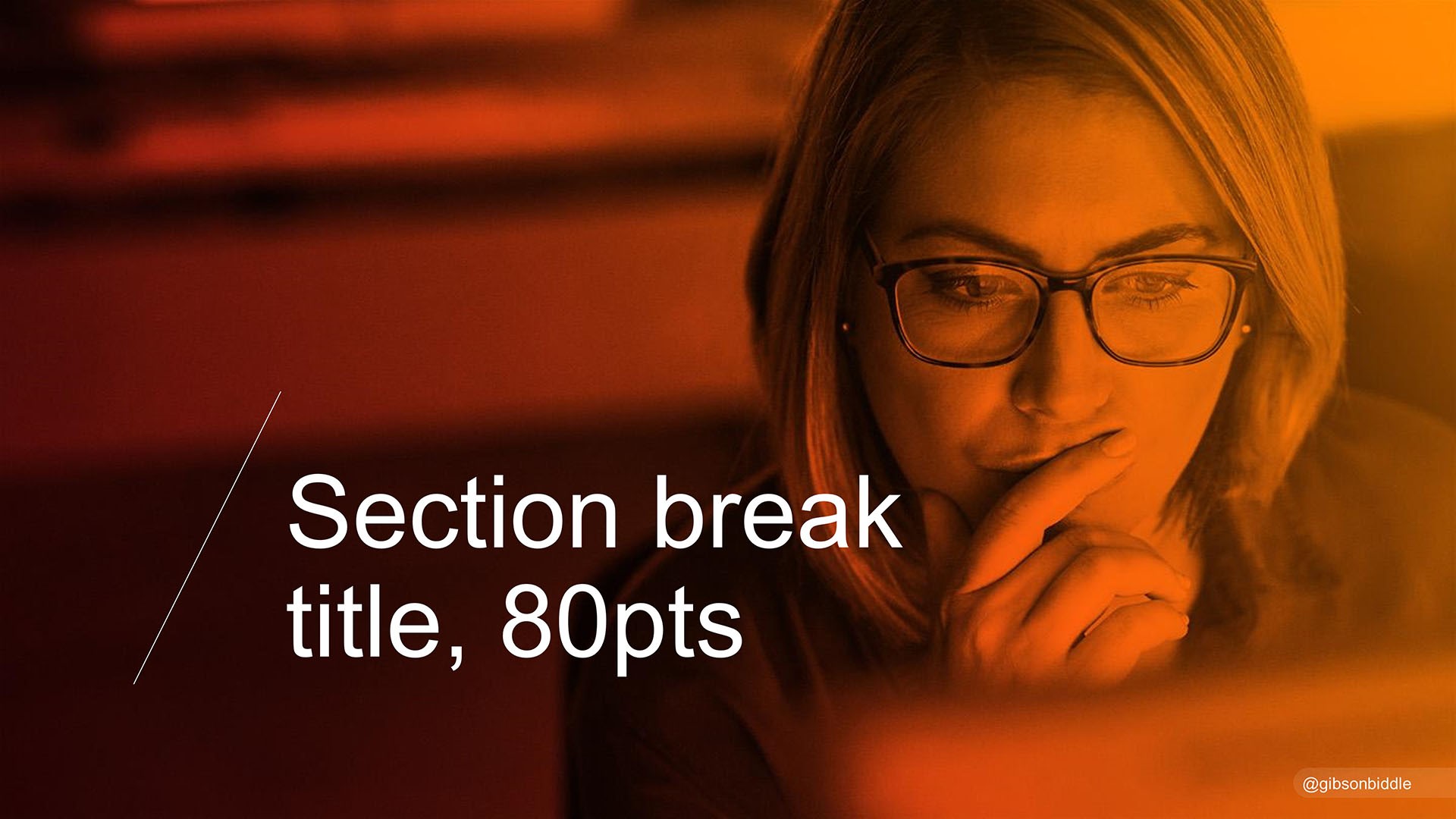 gibson biddle presentation slides