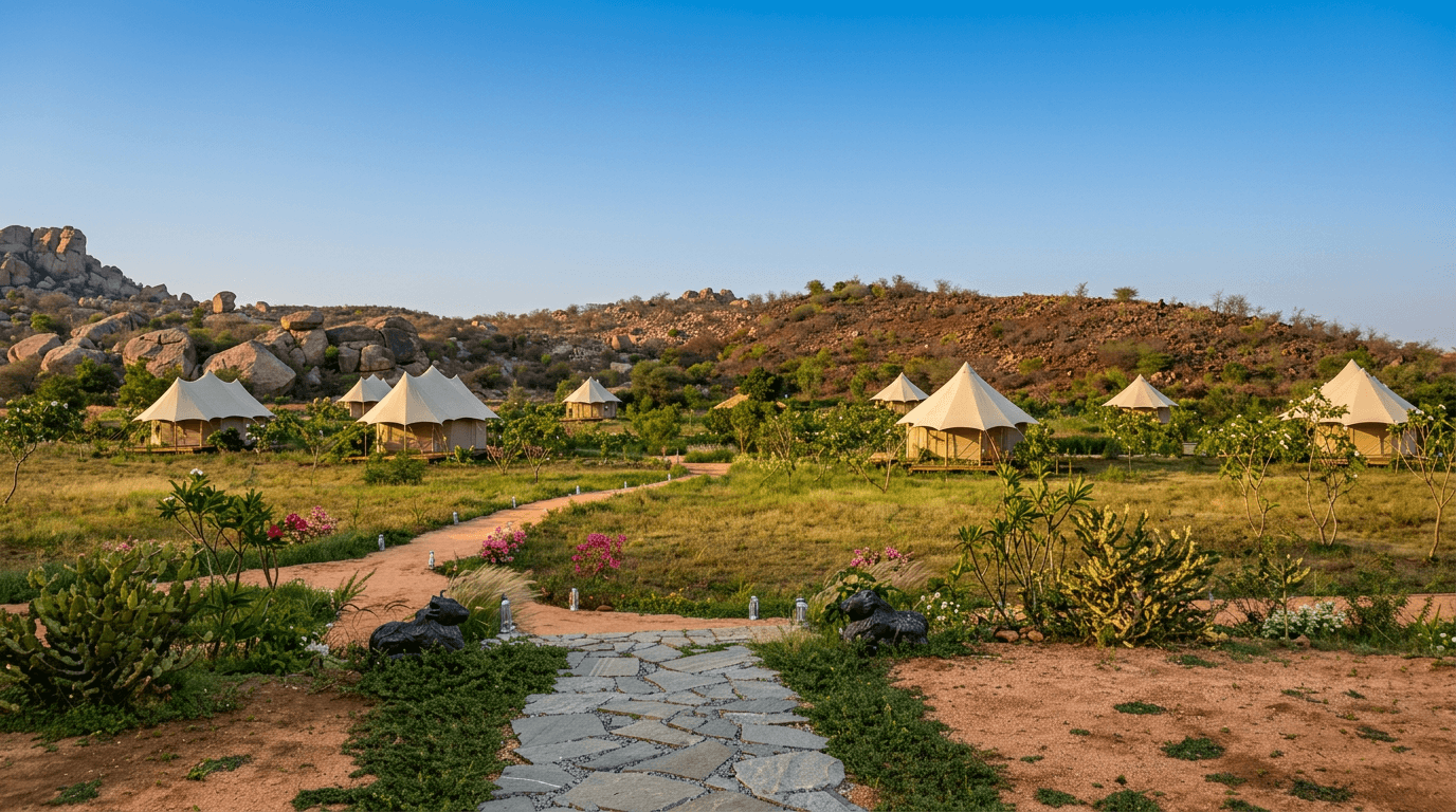 Kishkinda Camp, Hampi, Karnataka
