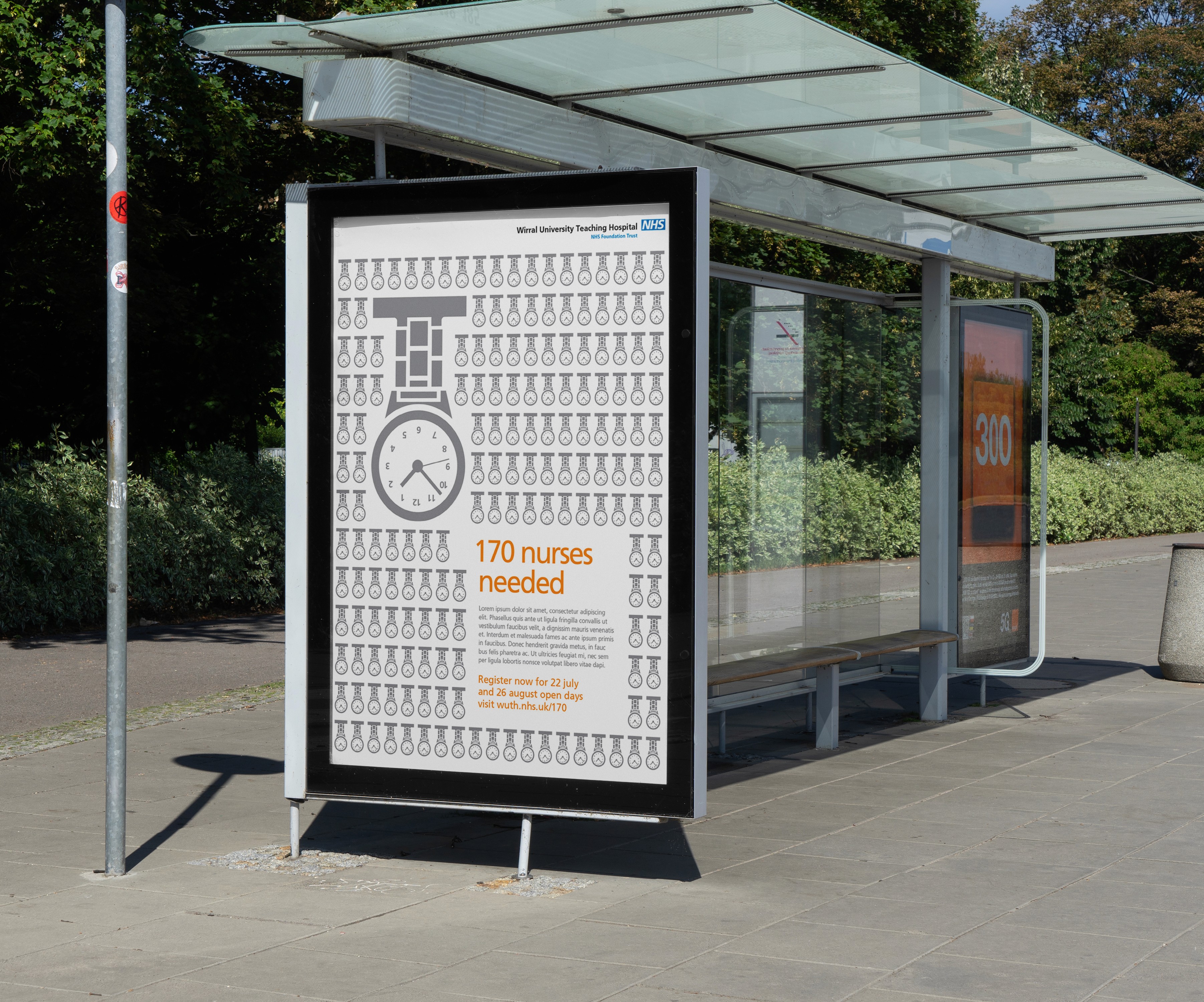 NHS Wirral Recruitment Campaign Poster