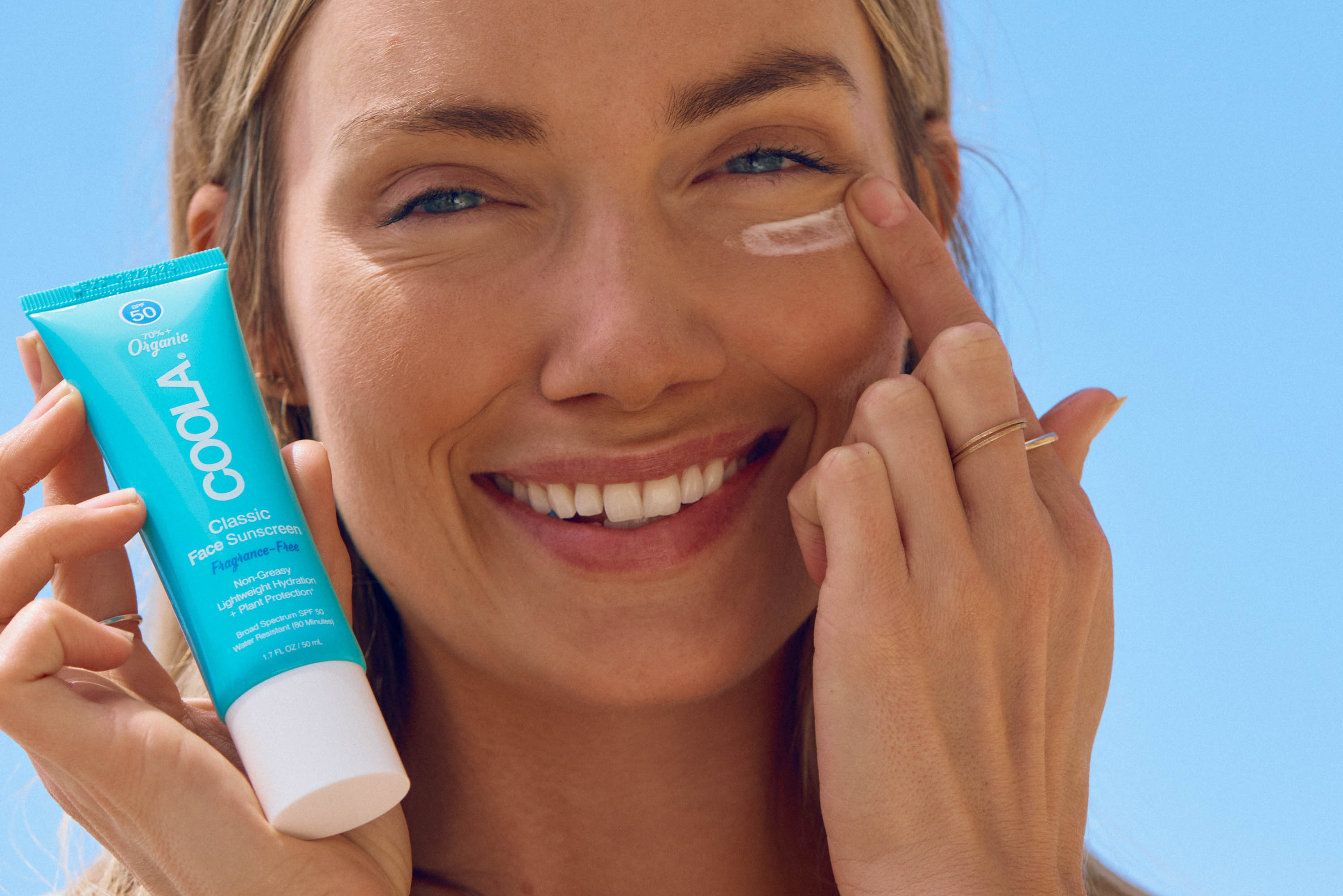 Colour grading and retouching for Coola, suncare brand campaign