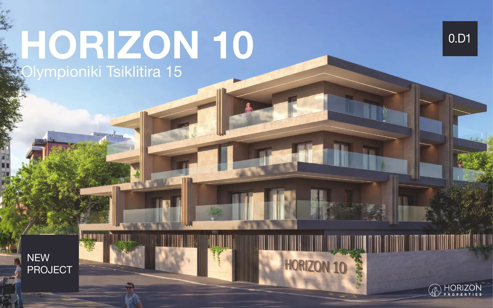 Horizon 10 brochure page: Cover, Horizon 10