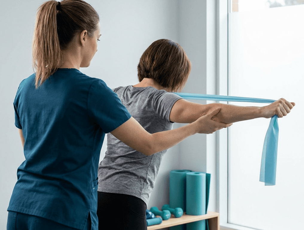 Image of a physiotherapist