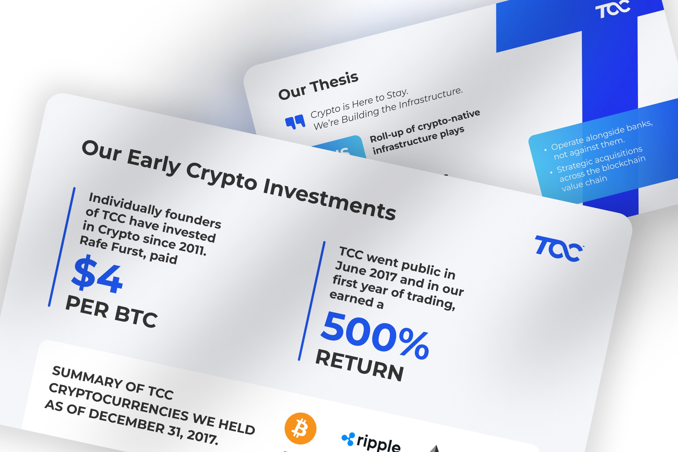 Project - Investor Presentation for The Crypto Company