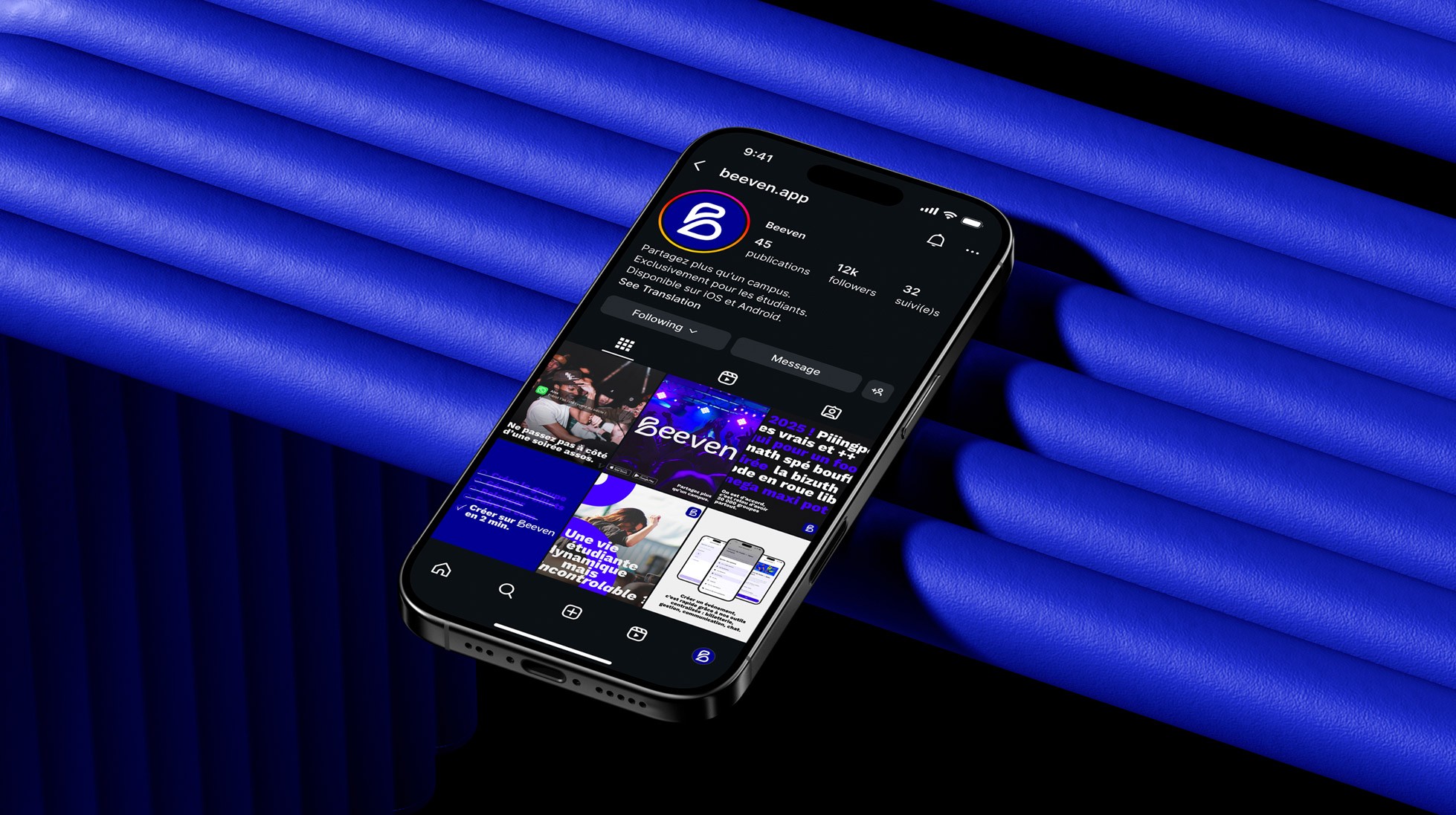 Feed Instagram de Beeven.